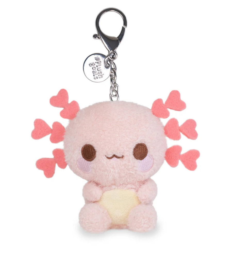 Cuddle Barn Mini Lottle Axolotl Keychain