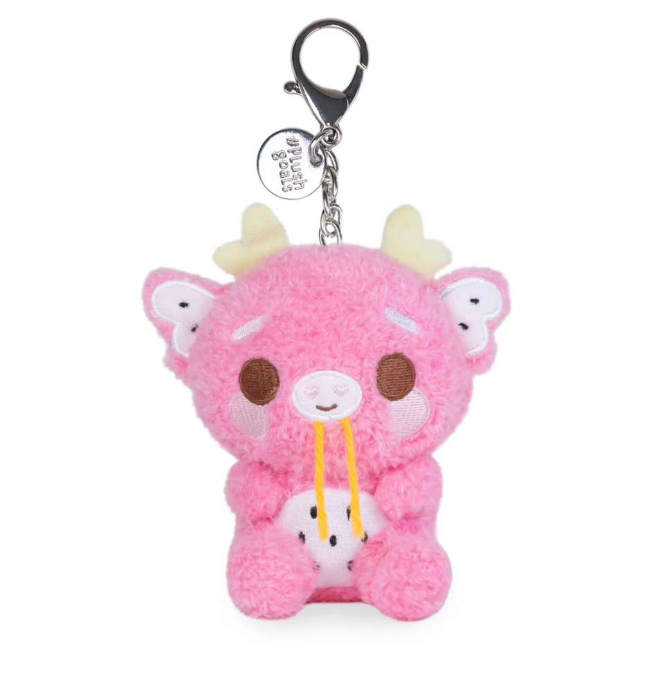 Cuddle Barn Mini Dorian the Dragonfruit Dragon Keychain