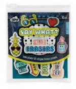Say What? Scented Erasers Set of 10