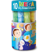 The Piggy Story Space Dry Erase Crayons Set of 10