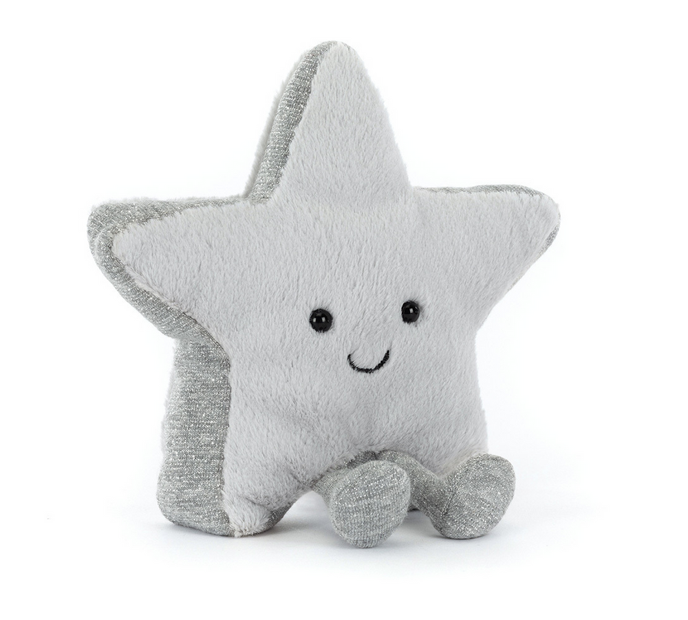 Jellycat Amuseables Silver Star - A6STS