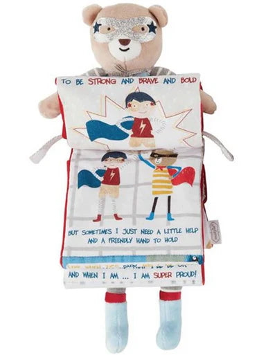 Mud Pie Blue Shirt Hero Book 12600109B