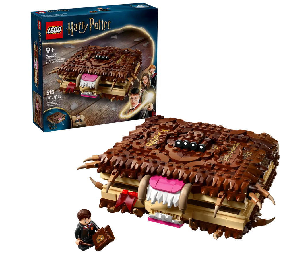 LEGO Harry Potter Chomping Monster Book of Monsters 76449