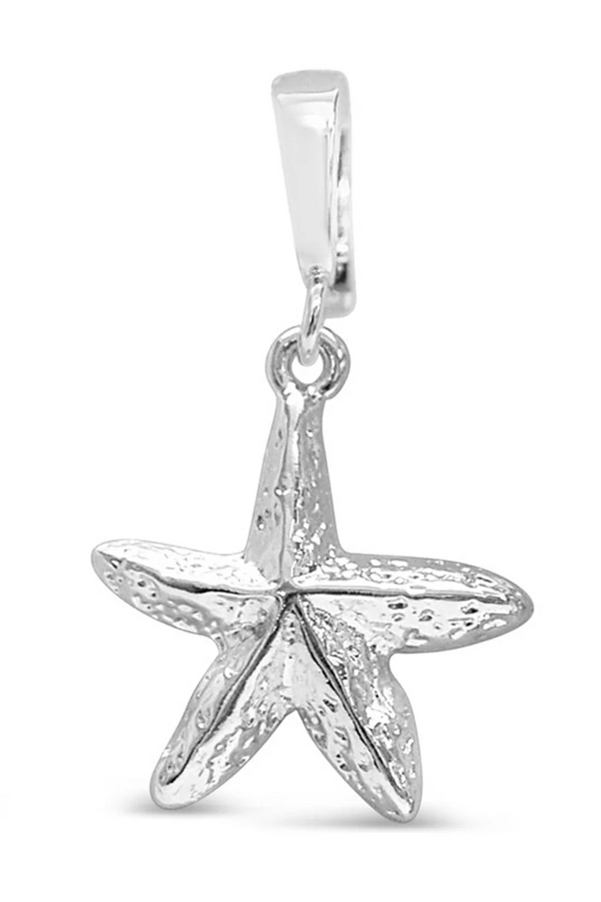 Charm Era Silver Rugged Starfish Charm CE-126-S