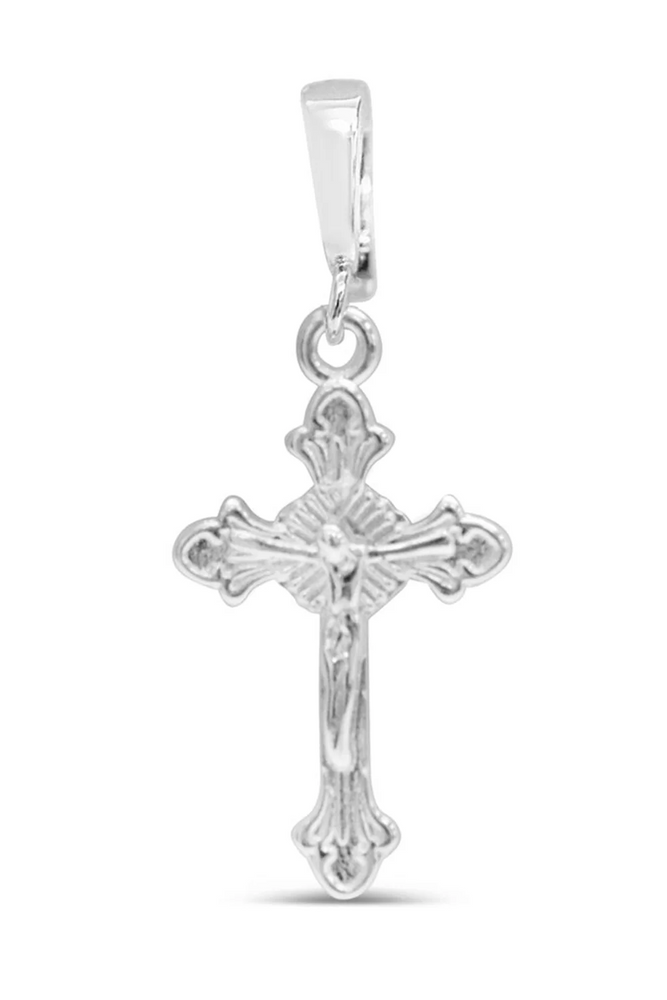 Charm Era Silver Elegant Cross Charm CE-133-S