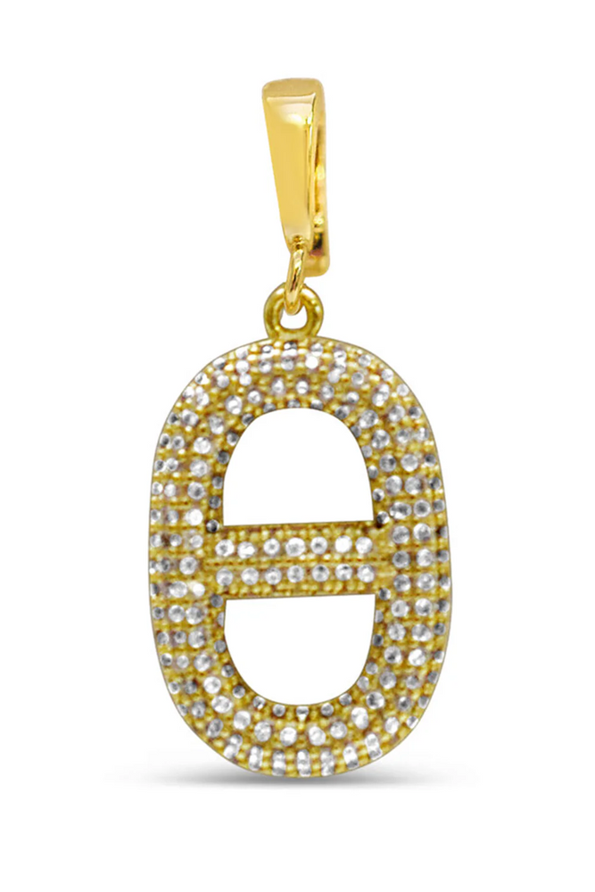 Charm Era Gold Mariner Link Charm CE-137-G