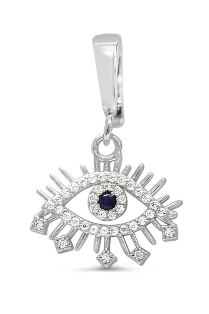 Charm Era Silver Lash Eye Charm CE-106-S