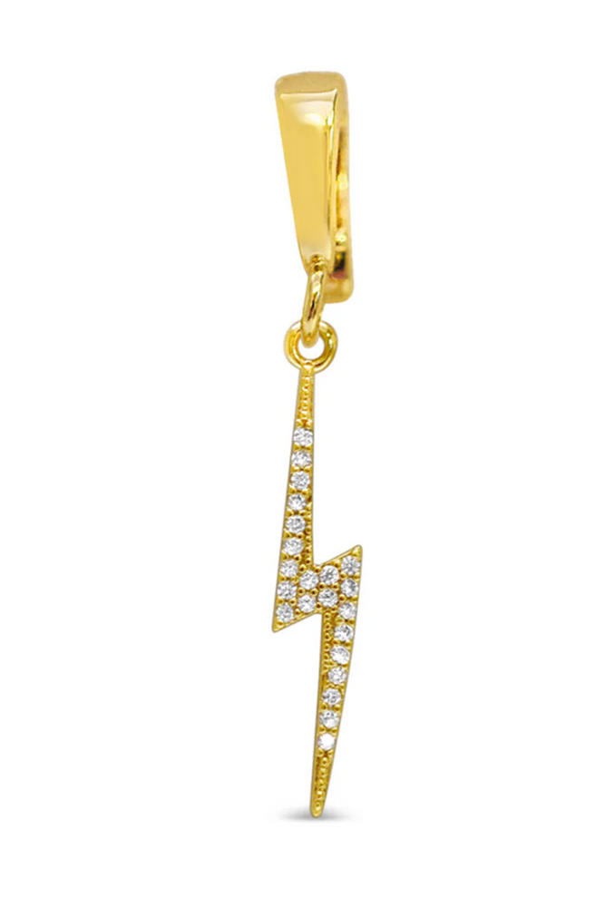 Charm Era Gold Bolt Charm CE-117-G