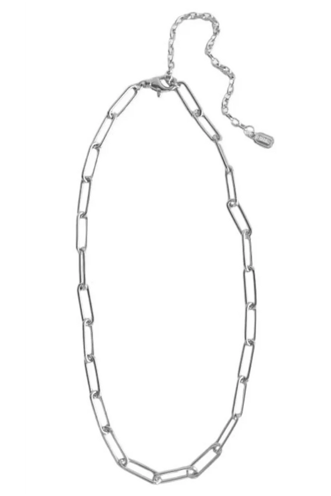 Charm Era Silver DIY Paperclip Necklace CE-501N-S
