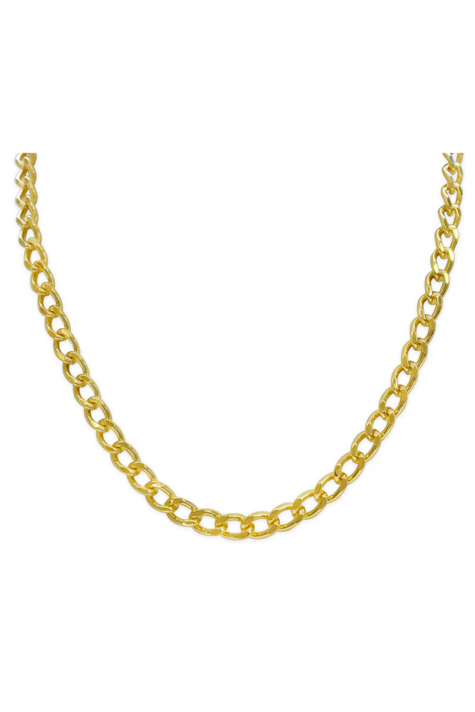 Charm Era Gold DIY Curb Necklace CE-502N-G