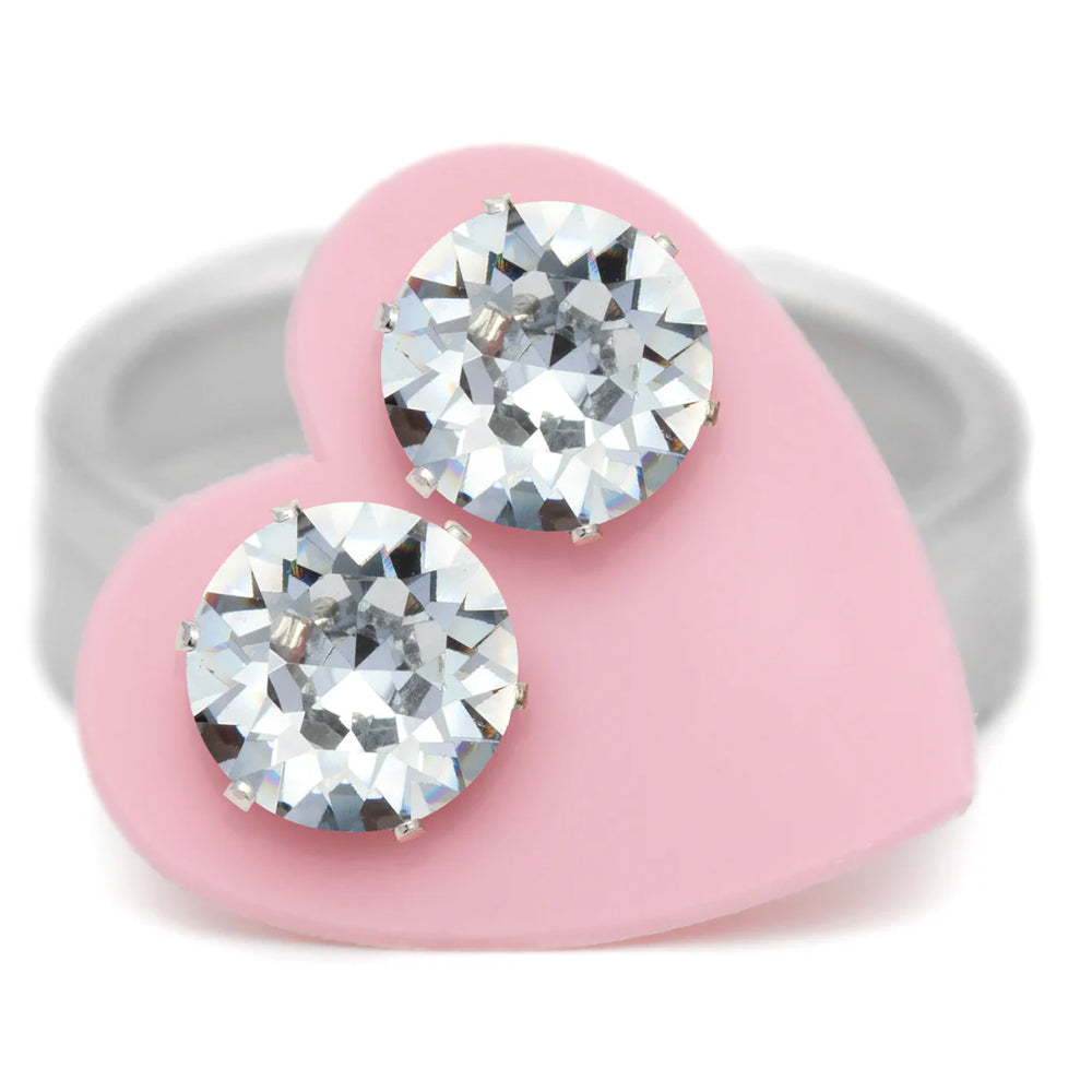 JoJo Loves You Silver Earrings