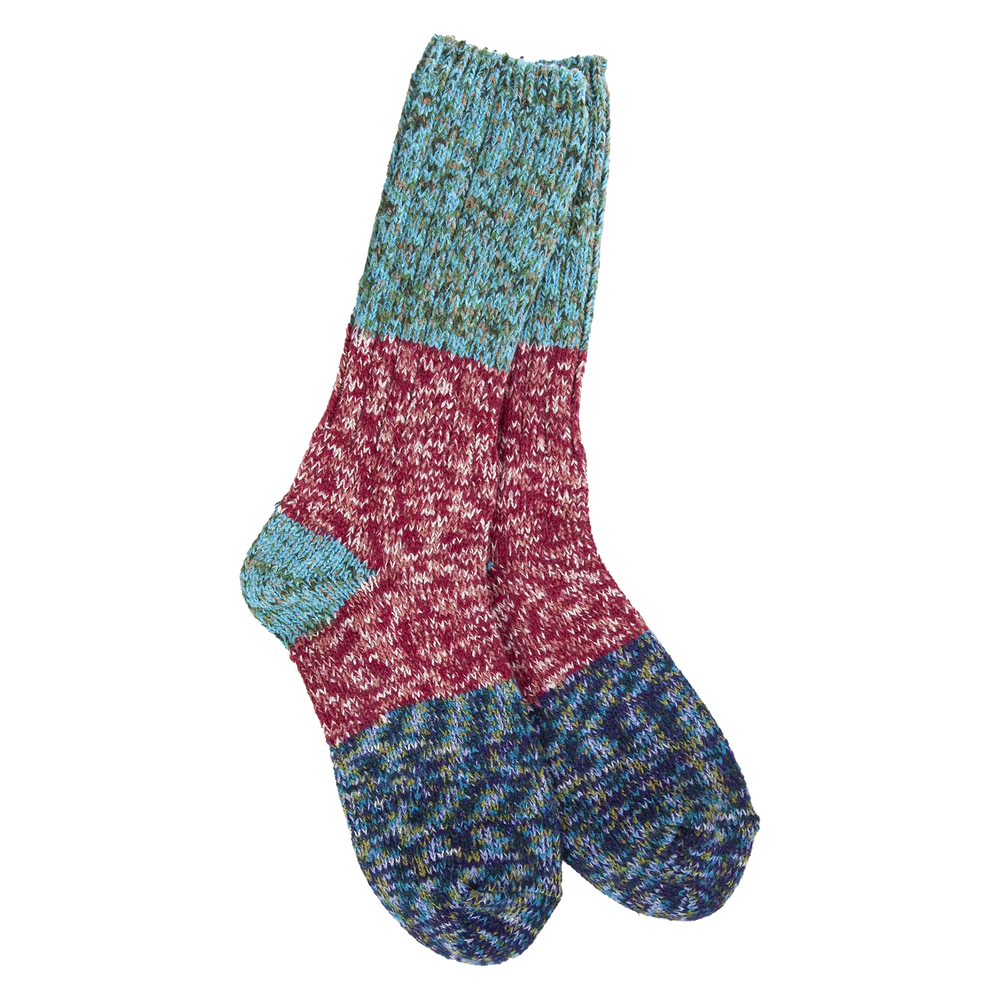 World's Softest Socks Cranberry CB Multi- 868 WRAGGCRW