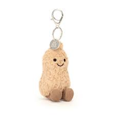 Jellycat I am Amuseable Peanut Bag Charm APN4BC