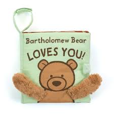 Jellycat Bartholomew Bear Loves You BK4BBRLY