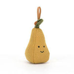 Jellycat Festive Folly Pear Ornament FFH6PEAR