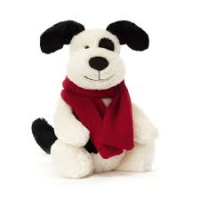 Jellycat I am Bashful Winter Puppy BAS3WP