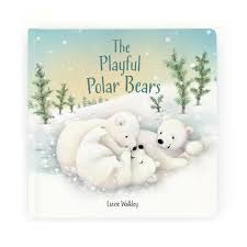 Jellycat The Playful Polar Bears Book BK4PPB