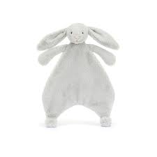 Jellycat I am Bashful Grey Bunny Comforter CMF4BS