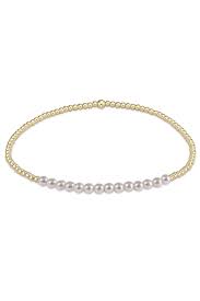 Enewton Gold Bliss Bead and Pearl Bracelet BGBL2PE