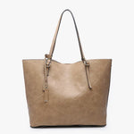 Jen & Co Taupe Iris Tote M1614-TP