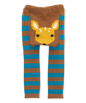 Doodle Pants Woodland Fawn Cotton Leggings