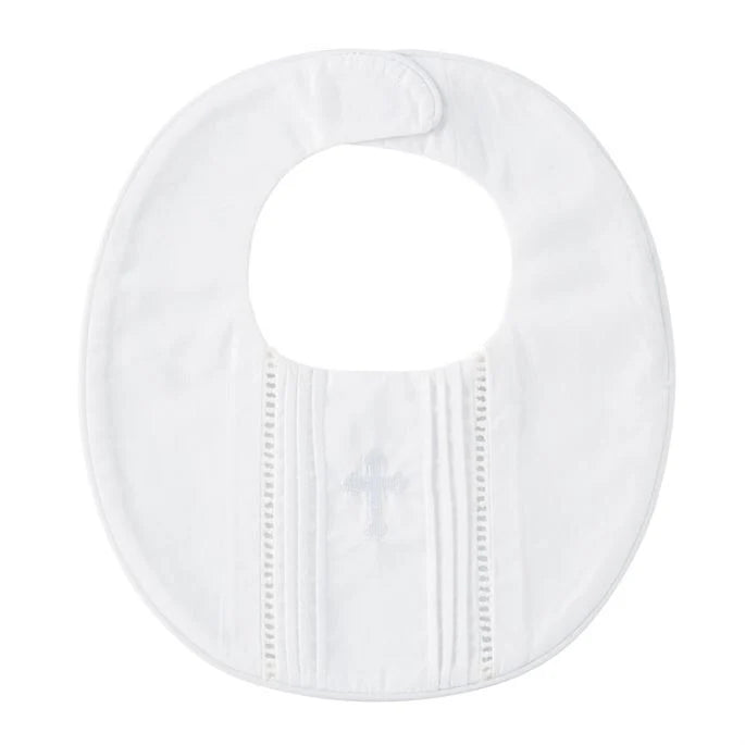 Mud Pie Christening Bib 10280100