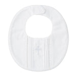 Mud Pie Christening Bib 10280100
