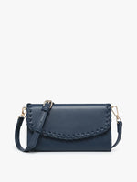 Jen & Co Navy Kyle Crossbody Wallet M2345-NV