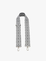Jen & Co Black Bohemian Adjustable Guitar Strap STPBO-BK