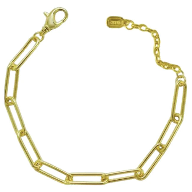 Charm Era Gold DIY Paperclip Bracelet CE-501B-G