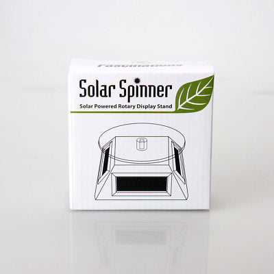 Solar Spinner- Solar Powered Rotary Display Stand