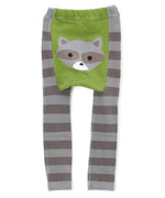 Doodle Pants Woodland Raccoon Cotton Leggings
