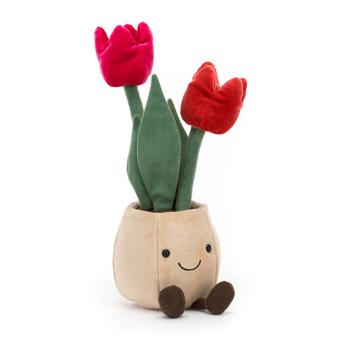 Jellycat I am Amuseable Tulip Pot A2TP
