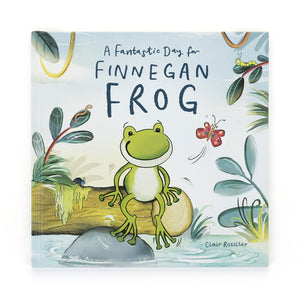 Jellycat A Fantastic Day for Finnegan Frog Book BK4FIN