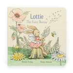 Jellycat Lottie The Fairy Bunny Board Book BK4LOTBF