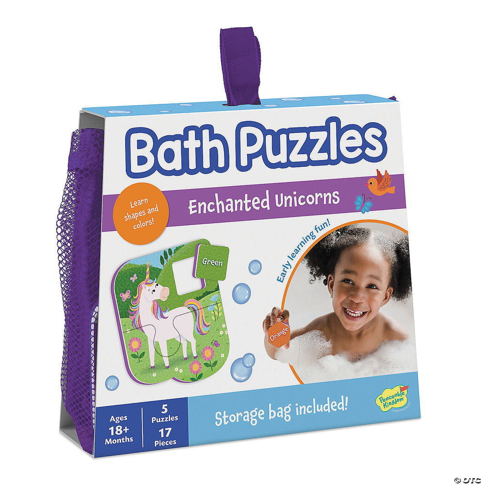 Enchanted Unicorn Bath Puzzle BP02 Peaceable Kingdom