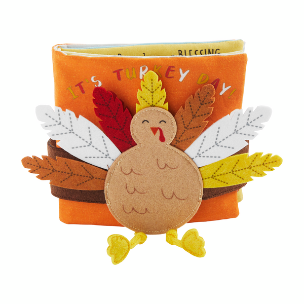 Mud Pie Turkey Book with Headband 11480021