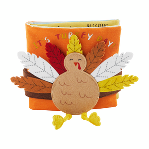 Mud Pie Turkey Book with Headband 11480021