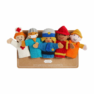 Mud Pie Occupation Finger Puppets 12600176