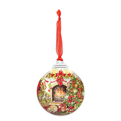 
            
                Load image into Gallery viewer, Tin Fireplace Ornament 76076
            
        