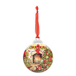 Tin Fireplace Ornament 76076