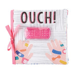 Mud Pie Ouch Pouch Book Pink