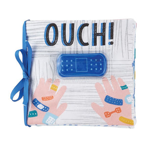 Mud Pie Ouch Pouch Book Blue