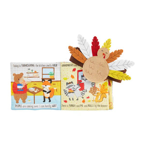 
            
                Load image into Gallery viewer, Mud Pie Turkey Day Book With Headband 11480021
            
        