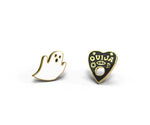 J242 Ghost/Ouija Board Post Earrings