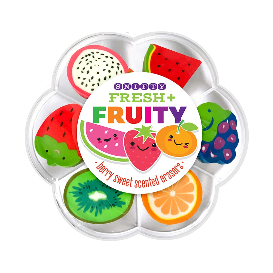 Fresh and Fruity Scented Erasers