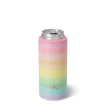 S102-ISC-RN 12oz Over the Rainbow Skinny Can Cooler