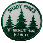 The Golden Girls Shady Pines Iron-On Patch