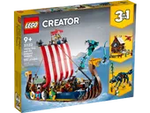 LEGO 31132 Creator Viking Ship & The Midgard Serpent