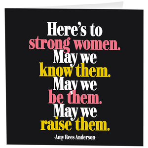 
            
                Load image into Gallery viewer, Strong Women Greeting Card
            
        